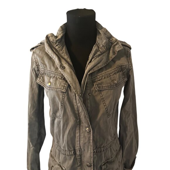 Talula gray hooded snap jacket size XXS - Picture 7 of 7